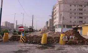 شروع عملیات اجرایی اصلاح لوله گذاری خط فاضلاب مسیر بلوار معلم