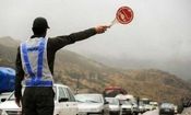 جاده مرزن آباد یک طرفه شد