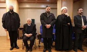 حضور چهره‌های سیاسی اصلاح طلب و اصولگرا در مراسم بزرگداشت همسر علامه طباطبایی/ عکس