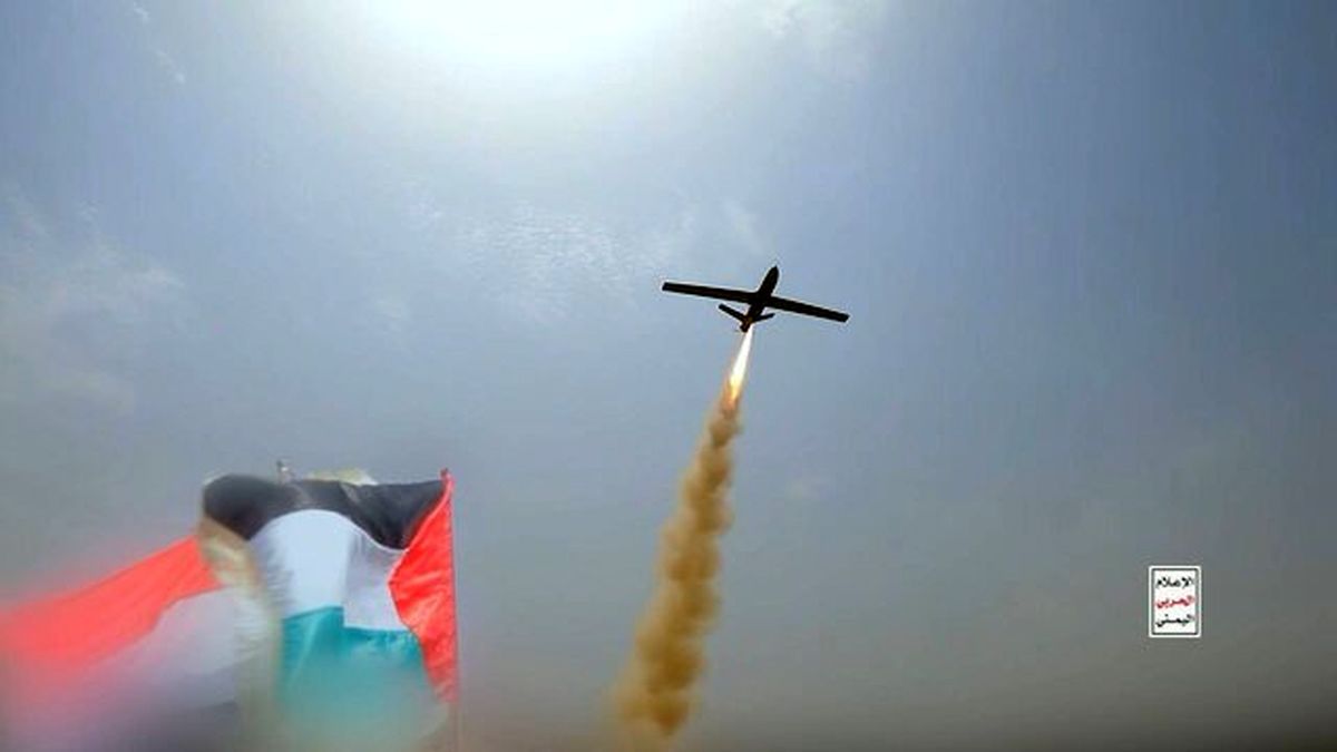 حمله انصارالله یمن به ۲ هدف در فلسطین اشغالی