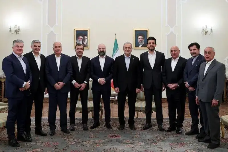 دیدار پزشکیان 