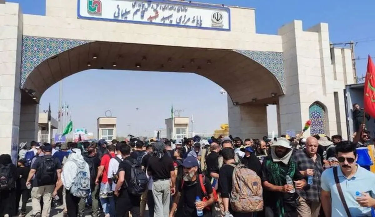 تردد یک میلیون و ۸۰۰ هزار زائر از مرز مهران از اول صفر تاکنون

