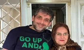 چهره شکسته و نگران کننده حمید گودرزی بعد از فوت مادرش/ ویدئو 