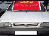 راننده ۱۲ ساله پراید در قم متوقف شد/ عکس