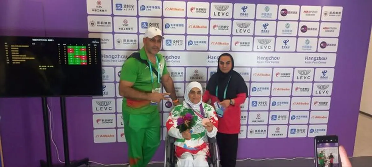 کسب نخستین مدال پاراوزنه‌برداری زنان ایران

