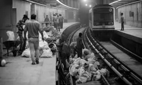 نقشه اولیه مترو تهران دی ۱۳۵۳