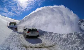 برف ارتفاعات شمال‌غرب ایران را سفیدپوش می‌کند