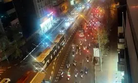 آخرین وضعیت خیابان‌های تهران: حضور پررنگ بسیج، تجمعات محدود در پونک، ستاری و نظام‌آباد