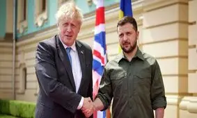 نخست‌ وزیر مستعفی انگلیس: هر کاری بتوانم برای اوکراین انجام می‌دهم