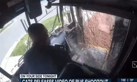 مشاجره مسافر و راننده آمریکایی با سلاح/ ویدئو+18