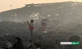 گزارش تصویری خبرفوری از عملیات جستجوی مفقودین در بندر شهید رجایی