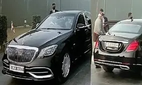 مرسدس‌بنزِ ضد انفجارِ نخست‌وزیر هند/ عکس