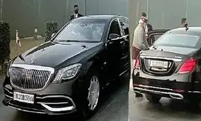 مرسدس‌بنزِ ضد انفجارِ نخست‌وزیر هند/ عکس