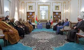 دیدار رئیس دیوان عالی عمان با رئیس قوه قضاییه ایران/ محسنی اژه‌ای: در ایران تأسیسات ارفاقی در قانون برای بهره‌مندی زندانیان و محکومین پیش‌بینی شده است