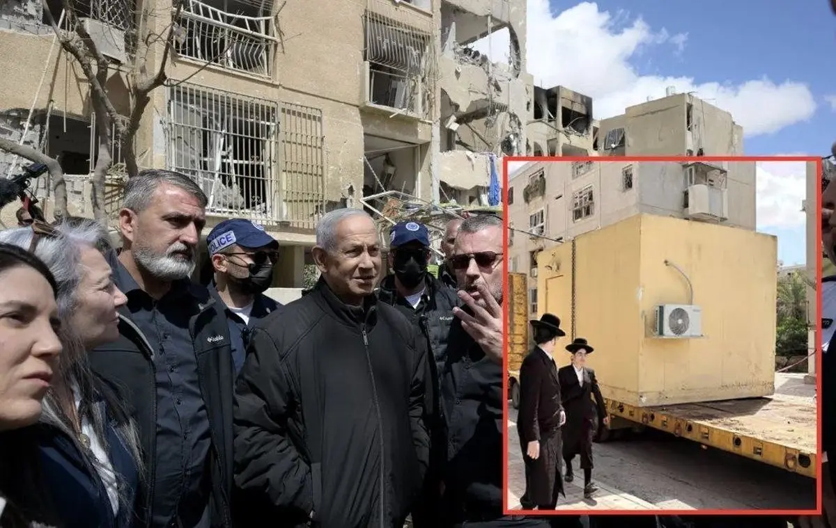 پناهگاه سیار؛ راهکار نتانیاهو برای در امان ماندن از موشک های ایرانی