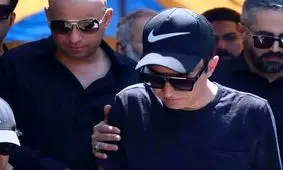 عمو پورنگ در وسط ختم مادرش عصبانی شد/ ویدئو