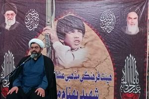 سخنرانی نماینده مردم خوزستان در مجلس خبرگان رهبری در هئیت شهید بهنام محمدی

