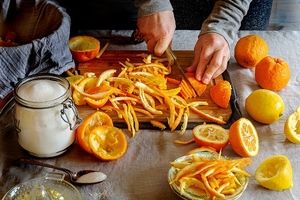 پوست نارنج خود را دور نریزید