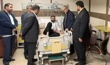 دختر معاون رئیس‌جمهور مرگ مغزی شد/ عیادت پزشکیان و قالیباف از سقاب اصفهانی/ ویدئو