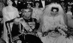 سفر در زمان: عروسی شب یلدای محمدرضا پهلوی و فرح دیبا/ ویدئو