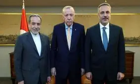 دیدار عراقچی با اردوغان

