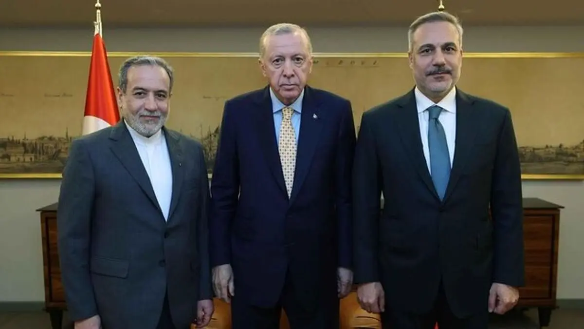 دیدار عراقچی با اردوغان

