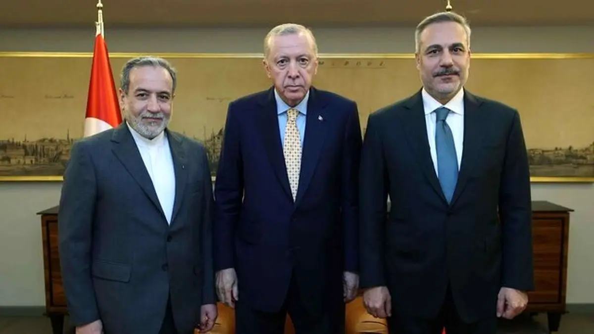 دیدار عراقچی با اردوغان

