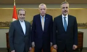 دیدار عراقچی با اردوغان

