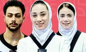 پایان کار تکواندو در روز نخست با یک طلا و دو مدال برنز