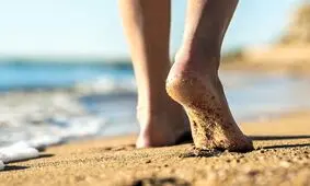 در ساحل پابرهنه قدم نزنید/ هیولا در کمین است/ ویدئو