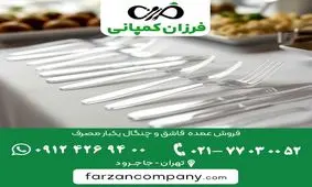 فروش عمده قاشق چنگال یکبار مصرف