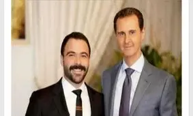 وایرال شدن عکس دختر بشار اسد در لباس عروسی
