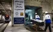 تونل نجات به نیمه راه رسید؛ آمبولانس‌ها وارد مترو می‌شوند

