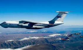 اسکورت شدن هواپیما توسط جنگنده بخاطر یک شوخی/ ویدئو