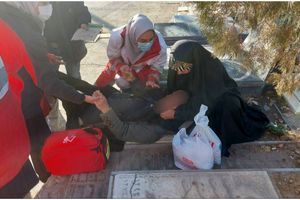 شهادت 2 امدادگر هلال‌احمر در حادثه تروریستی کرمان/ تصویر