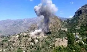 حمله موشکی عربستان به استان صعده یمن

