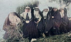 حرمسرای قاجار به روایت عکس‌های رنگی
