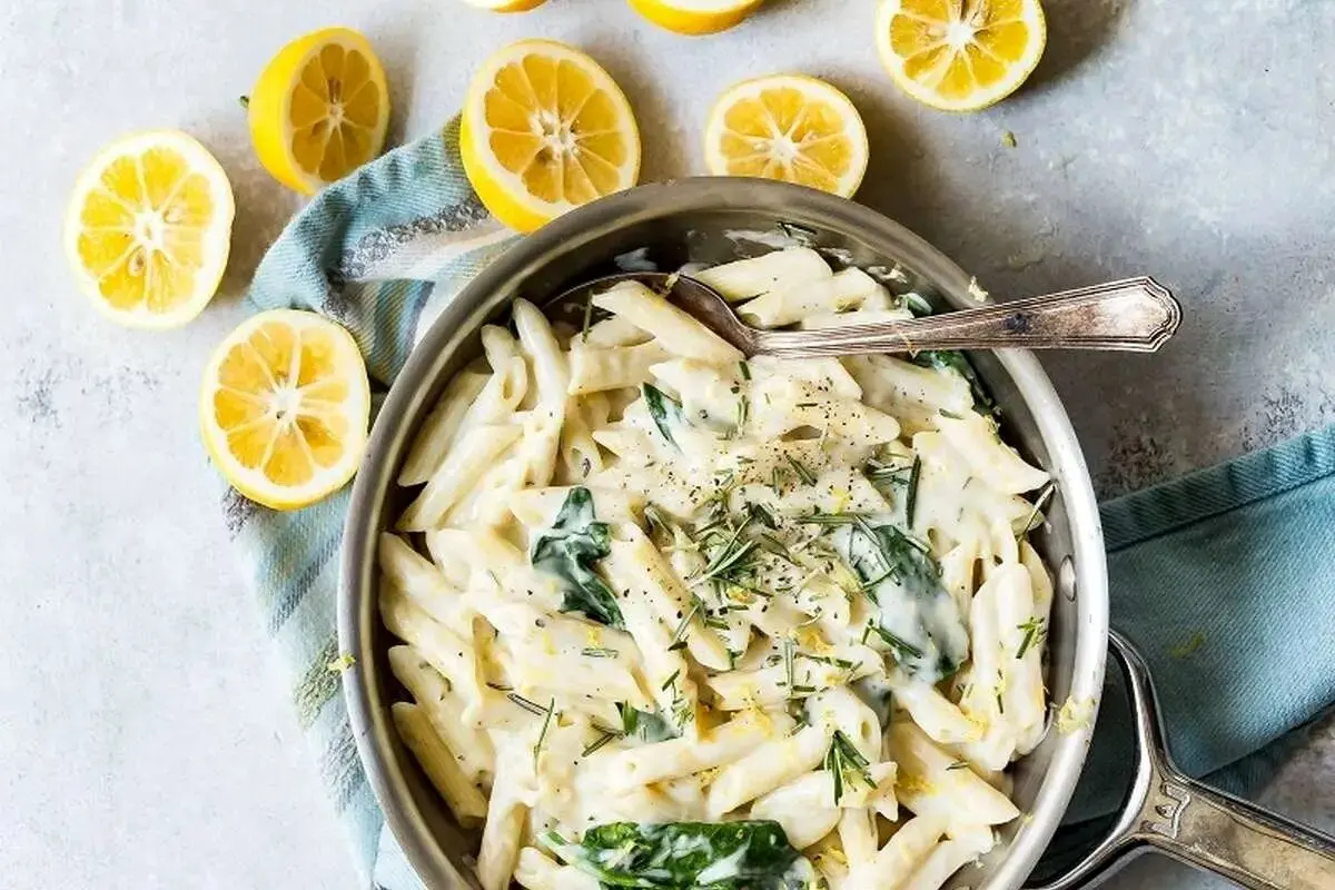 پاستا مرغ و لیمو؛ ترکیب ایتالیایی با طعمی لذیذ