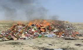 معدوم سازی بیش از یک میلیون کیلوگرم مواد غذایی فاسد در طرح سلامت نوروزی

