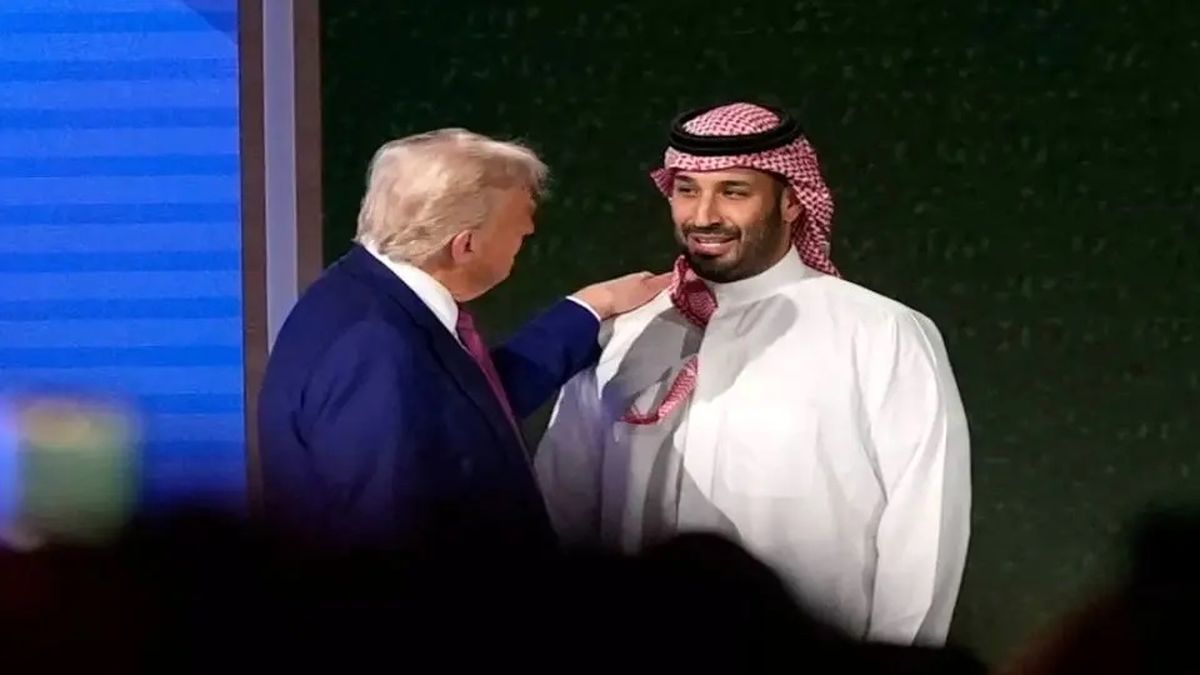  خداحافظی جالب ترامپ از بن سلمان هنگام ترک ریاض/ ویدئو 