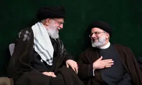 تصویری خاص در توئیتر سایت رهبر انقلاب در پی شهادت ابراهیم رئیسی