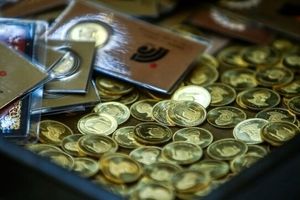 ریزش قیمت سکه در بازار