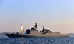 ناوشکن کره شمالی واژگون شد