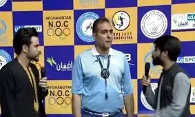 حضور داور خراسانی در لیگ برتر والیبال کابل

