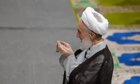 عکسی جدید از کاظم صدیقی در مراسم بزرگداشت ابراهیم رئیسی و همراهانش