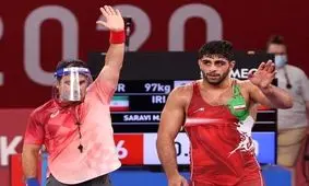 اقدام عجیب کشتی‌گیر گرجستانی برابر ستاره کشتی ایران