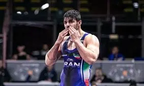 عضو تیم ملی کشتی آزاد ایران در بیمارستان بستری شد/ عکس
