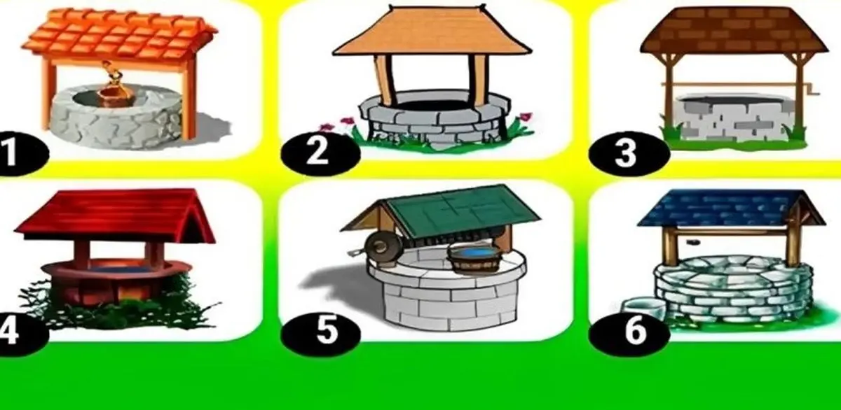 تست شخصیت شناسی/ یک چاه آب را انتخاب کنید، تا بفهمید چه مقدار باهوش‌ و منطقی‌ هستید