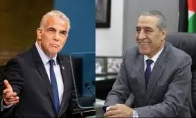 دیدار رئیس اپوزیسون رژیم اسرائیل با نامزد اصلی جانشینی محمود عباس

