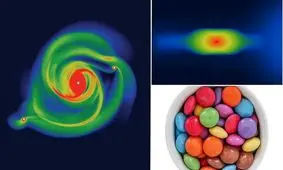 زمین در ابتدای شکل‌گیری‌اش بیشتر شبیه یک اسمارتیز بوده است تا کره

